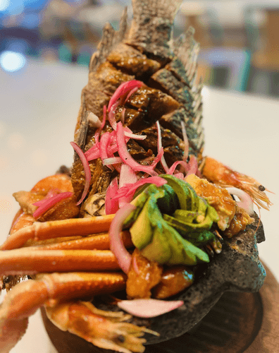 Seafood Molcajete